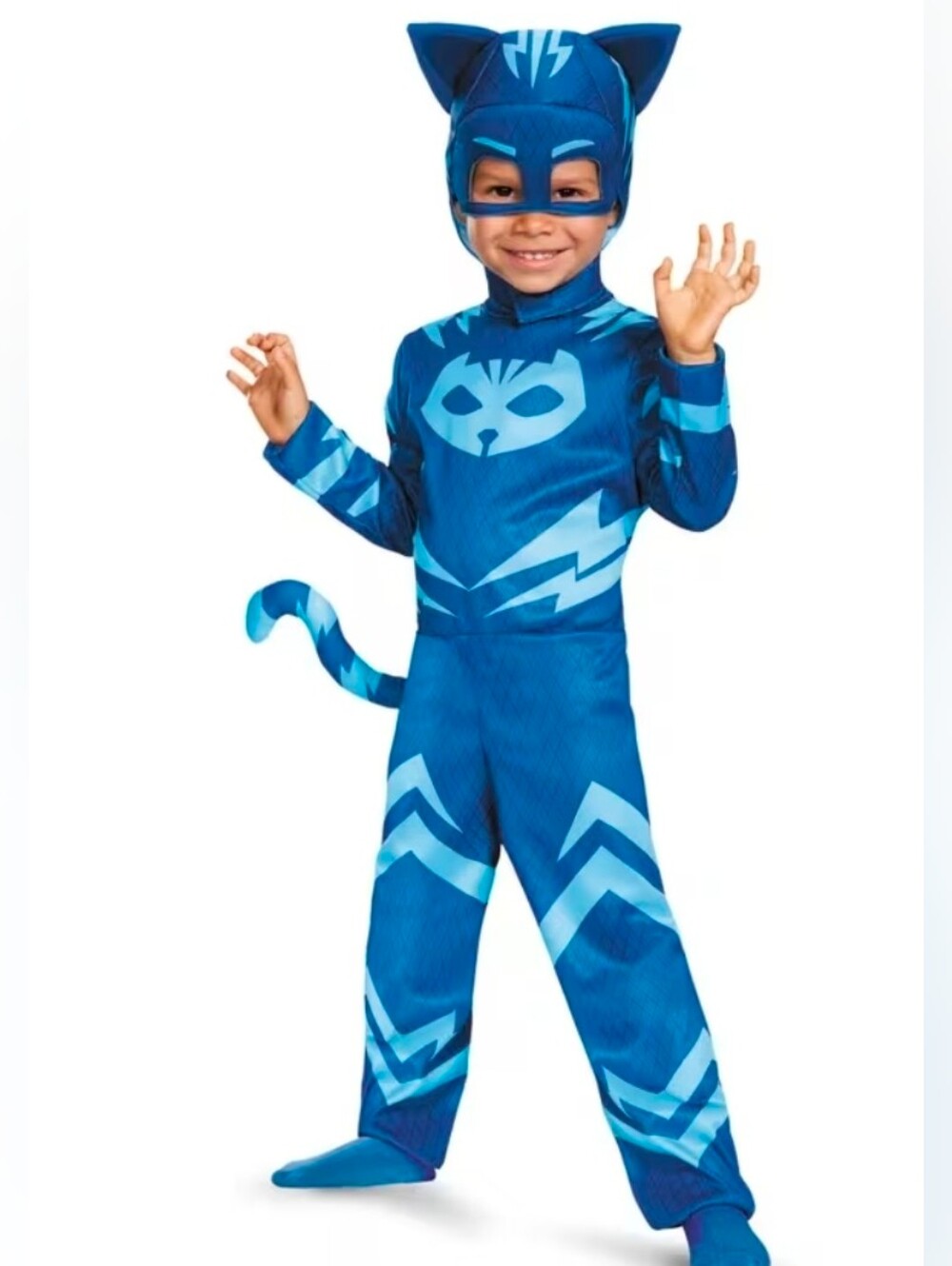 3T - 4T PJ Masks Catboy Halloween Costume Toddler Kid Glow In The Dark